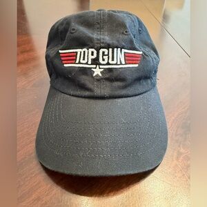 Black TOP GUN Baseball Cap